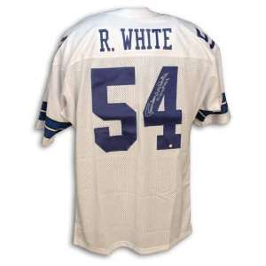  Randy White Cowboys Throwback White Jersey Autographed 