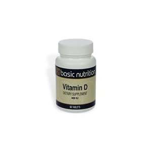   Nutrition Vitamin D, 400 IU, Tablets   60 ea