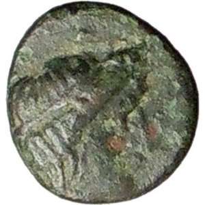   Island of Lesbos 400BC Authentic Ancient Greek Coin APOLLO Lyre Rare