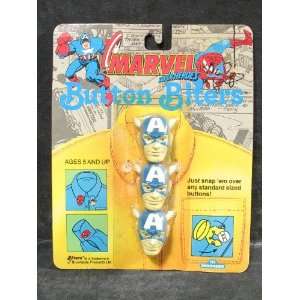    Marvel Superheroes Button Biters Captain America Toys & Games