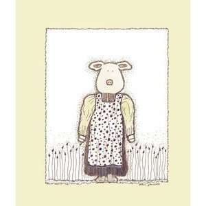     Pig   Artist Sharon Glanville  Poster Size 7 X 5