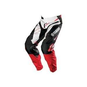  2012 ONE INDUSTRIES CARBON YAMAHA PANTS (28) (RED 