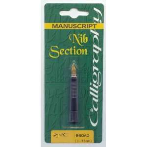   Manuscript Calligraphy Cartridge Pen Nib Section Broad Toys & Games