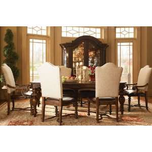  Bolero Dining Set w/ Upholstered & Leather Side Chairs 