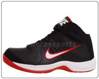 Nike The Overplay VI Black Red Mens Basketball Shoes NB  