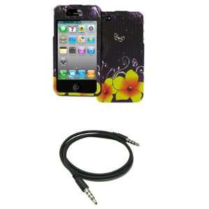   Male 20 36 Stereo Auxiliary Cable for Apple iPhone 4S Electronics