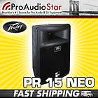 Peavey PR15 Neo Loudspeaker PR 15 400W 2 way 15 speaker monitor 