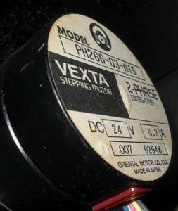 Vexta Stepping Motor Auto Sipper ph266 03 a15 Used Unit  