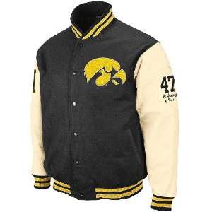    Iowa Hawkeyes NCAA Varsity Letterman Jacket