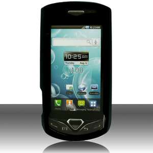 New Alltel Samsung i100 Gem Phone Black Accessory Silicone Skin Soft 