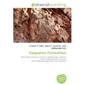  Vaqueros Formation (9786133741133) Books