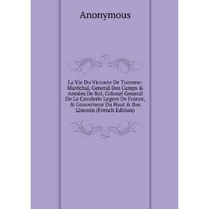   Gouverneur Du Haut & Bas Limosin (French Edition) Anonymous Books