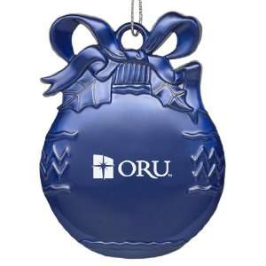  Oral Roberts University   Pewter Christmas Tree Ornament 