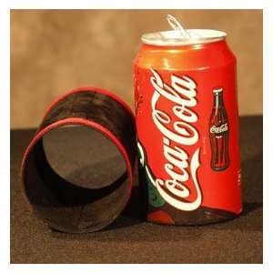  Vanishing Coke Can Bazar Visable Magic Trick Silks Easy 