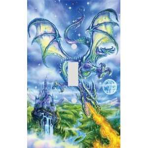  Dragon Breath of Fire Decorative Switchplate Cover