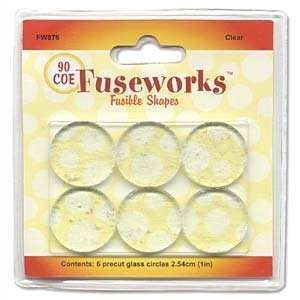  Diamond Tech Fuseworks Fusible Shapes Clear Arts, Crafts 