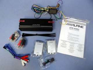 Alpine KTP 445U Universal Power Pack Amplifier  