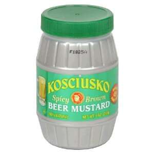  Kosciusko, Mustard Spicy Beer, 9 OZ (Pack of 12) Health 