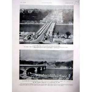  Eiffel Exposition Iena Bridge Greber French Print 1936 