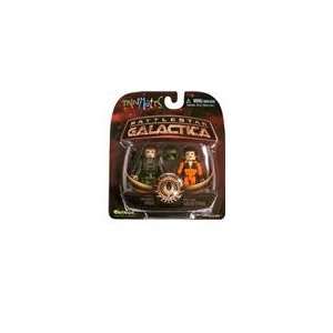    Lieutenant Helo & Deck Chief Galen Tyrol Action Figur Toys & Games