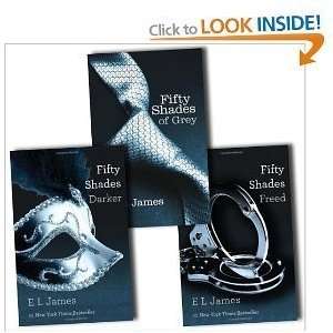 Fifty Shades of Grey Trilogy 3 Book Set (E L James 