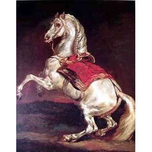  Emperors Stallion Theodore Gericault. 19.25 inches by 24 