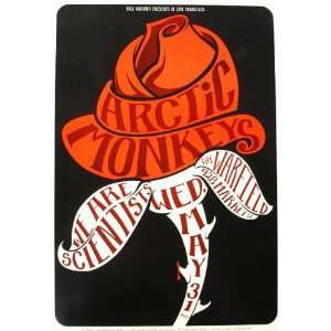  Arctic Monkeys Warfield Concert Poster BGP339 Fillmore 
