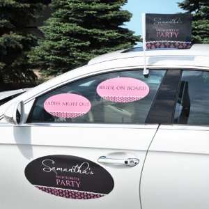  Exclusive Gifts and Favors Damask Bachelorette Party Car 