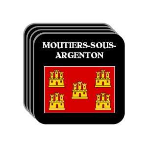    Charentes   MOUTIERS SOUS ARGENTON Set of 4 Mini Mousepad Coasters