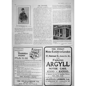   1905 EDHEM PASHA ELECTRICAL EXHIBITION OLYMPIA ARGYLL