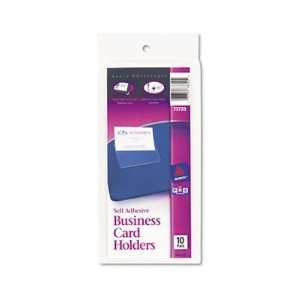  Avery Self Adhesive Business Card Holders AVE73720 Office 