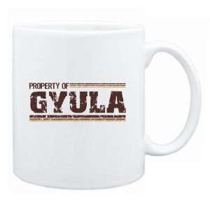  New  Property Of Gyula Retro  Mug Name