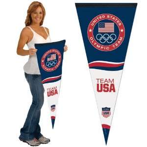  USA Olympic Team 17 x 40 Premium Felt Pennant Sports 