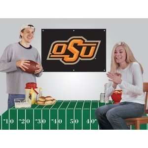  Oklahoma State Cowboys Game/Tailgate Party Kits Banner 