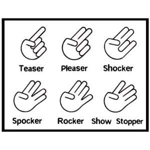  THE SHOCKER COLLECTION (Finger Bang Hand Gestures) 