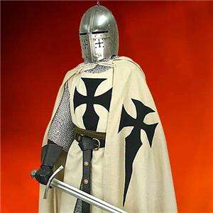 MEDIEVAL Knight Crusader Middle Ages TEUTONIC CAPE New  