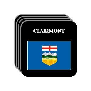  Alberta   CLAIRMONT Set of 4 Mini Mousepad Coasters 