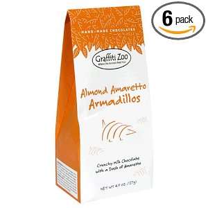   Made Chocolates, Almond Armadillos, 4.5 Ounce Gift Boxes (Pack of 6