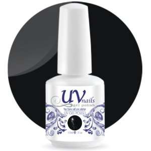 UV Nails Soak Off Gel Polish 0.5 OZ Color Sexy Goth #200 + Aviva Nail 