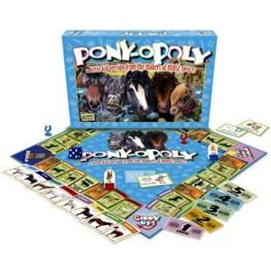  Pony Opoly Board Game for Kids Toys & Games