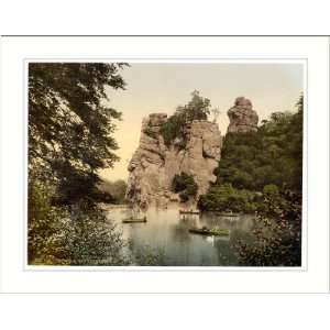  Externstein I. Detmold Lippe Germany, c. 1890s, (M 