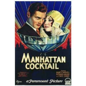 Manhattan Cocktail Movie Poster (27 x 40 Inches   69cm x 102cm) (1928 