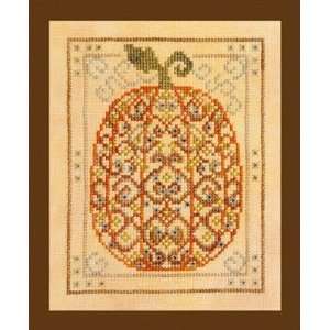  Ornamental Pumpkin   Cross Stitch Pattern Arts, Crafts 