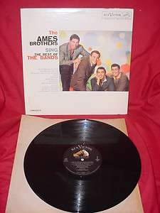 AMES BROTHERS SING THE BEST OF THE BANDS RCA 1960  