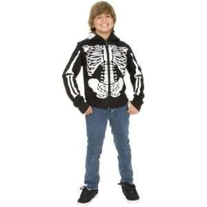  Skeleton Sweatshirt Hoodie Child Costume Health 