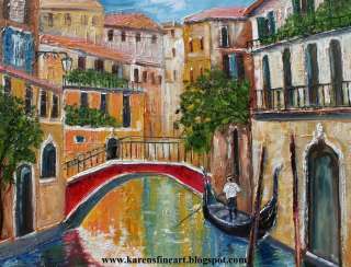 Postcards of Venice Italy Painting by Karen Tarlton   $1 EACH or Mix 
