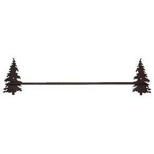  Pine Tree Towel Bar   Bathroom Decor