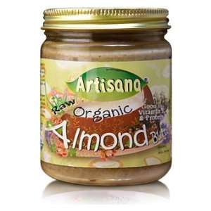 Artisana Raw Organic Almond Butter   8oz Jar  Grocery 