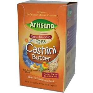 Artisana 100% Organic Raw Cashini Butter, Peanut Butter Replacement 