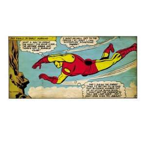  Marvel Comics Retro The Invincible Iron Man Comic Panel 